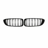 BMW 4 Series F32 F33 F36 Gloss Black Kidney Grills (2014-2020)